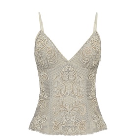 Catarina Hand-Beaded Camisole Top