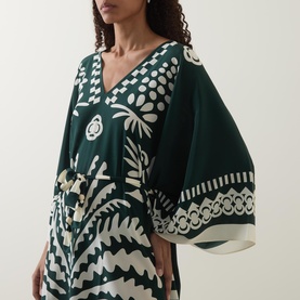 Holi Printed Kaftan