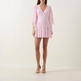 Auralie Floral Print Mini Dress