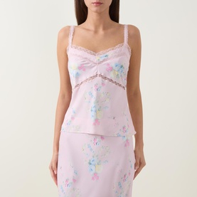 Lirena Lace Trim Ditsy Floral Cami