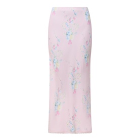 Kalo Ditsy Floral Slip Skirt