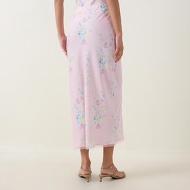 Kalo Ditsy Floral Slip Skirt