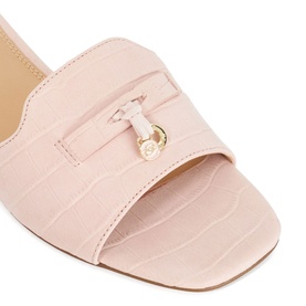 Lindo Tassel Trim Flat Sandals