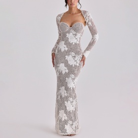 Lucienne Embroidered Dress