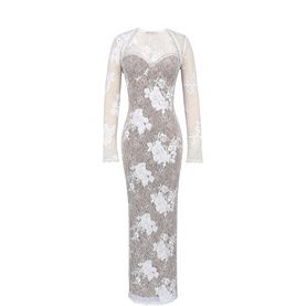 Lucienne Embroidered Dress
