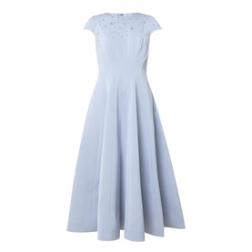 Embellished Flared Dress