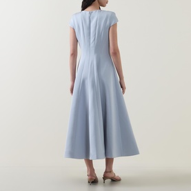Embellished Flared Dress