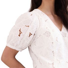 Marina Floral Lace Blouse
