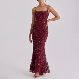 Naima Embellished Corset Dress