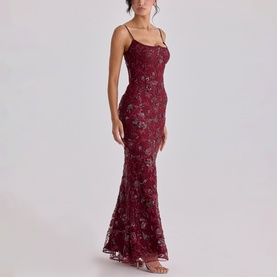 Naima Embellished Corset Dress