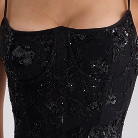 Naima Embellished Corset Dress