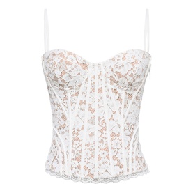 Rania Floral Lace Corset Top