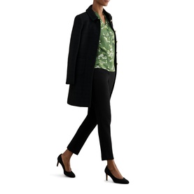 Sylvia Floral Ruched Blouse