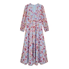 Thea Floral Flared Dress