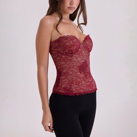 Yara Lace Corset Top