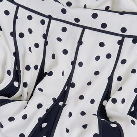 Angelica Polka Dot Flared Dress