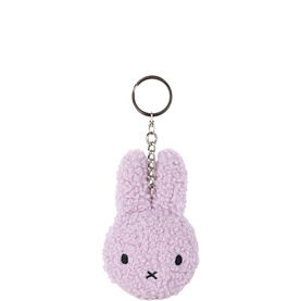 Miffy Flat Keychain Tiny Teddy Lavender 10cm