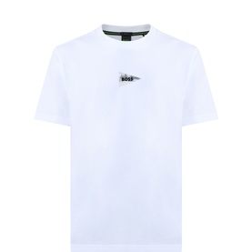 Network Logo Back Graphic T-Shirt