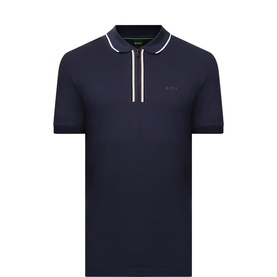 Phillix GOC Logo Zip Polo Shirt