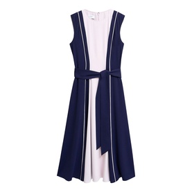 Louise Colour Block Flared Dress