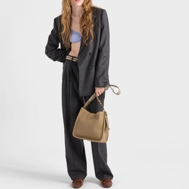 Leather Medium Shoulder Bag