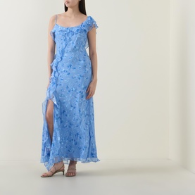 Ester Floral Ruffle Dress