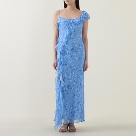 Ester Floral Ruffle Dress
