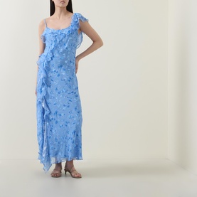 Ester Floral Ruffle Dress
