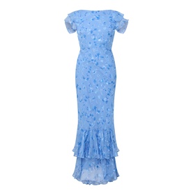Ordinia Floral Devor&eacute; Gown