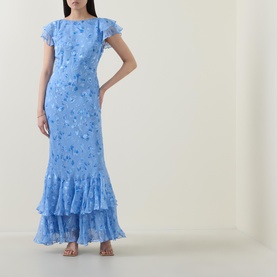 Ordinia Floral Devor&eacute; Gown