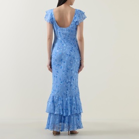 Ordinia Floral Devor&eacute; Gown