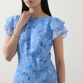 Ordinia Floral Devor&eacute; Gown