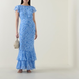 Ordinia Floral Devor&eacute; Gown