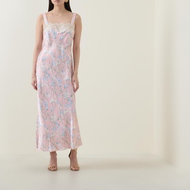 Rosamarie Floral Slip Dress