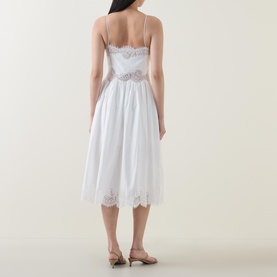 Lace Flared Dress