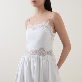 Lace Flared Dress