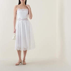 Lace Flared Dress