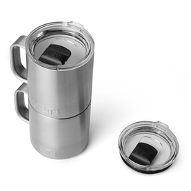 Stackable Mug Seafoam Stainless Steel 10oz