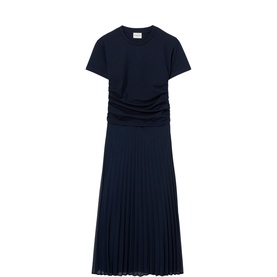 michelle bodycon knitted colourblock midi dress REISS SID-D29576