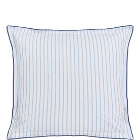 Seren Square Pillowcase Pair Denim Blue/Pink