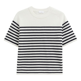 Demi Striped Knitted T-Shirt