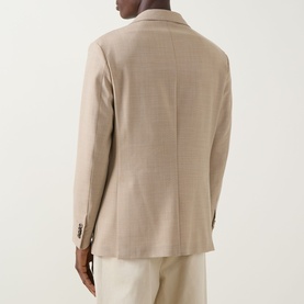 Structured Single-Breasted Blazer