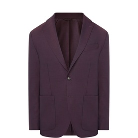 Lana Tech Single-Breasted Blazer
