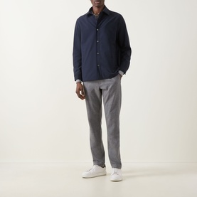 Logo Padded Overshirt