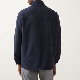 Logo Padded Overshirt