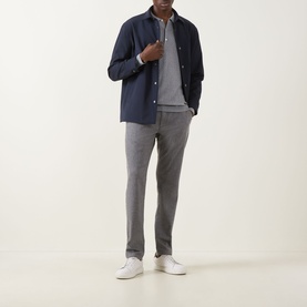 Logo Padded Overshirt