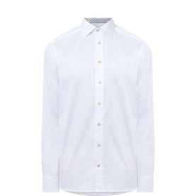 Solid Single-Cuff Shirt