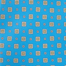Medallion Floral Silk Tie