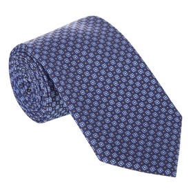 Micro Floral Woven Tie
