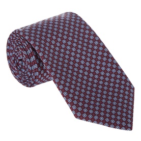 Micro Floral Woven Tie